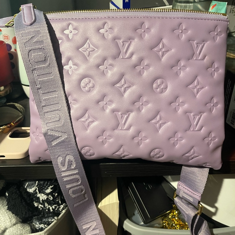 Purple Louis Vuitton crossbody